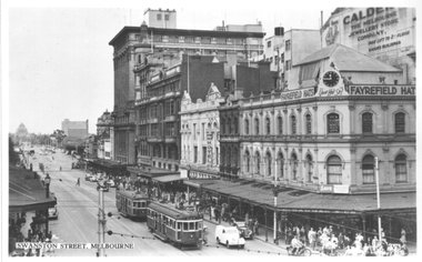 "Swanston Street Melbourne"