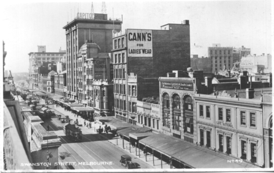 "Swanston Street Melbourne"