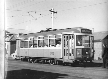 Tram 463 Gordon St, Footscray