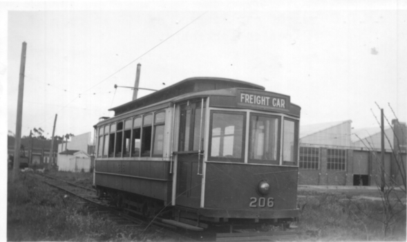 Freight car 206 Preston Workshops