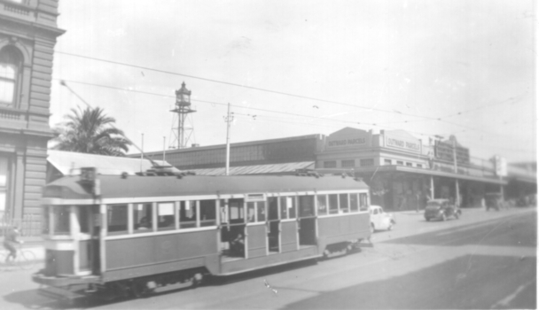 W2 class tram in Spencer St