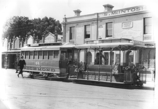 Cable trams - Bridge Road Richmond terminus