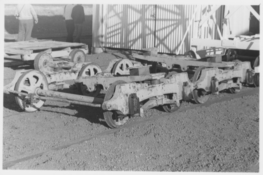 Bogie cable trailer trucks