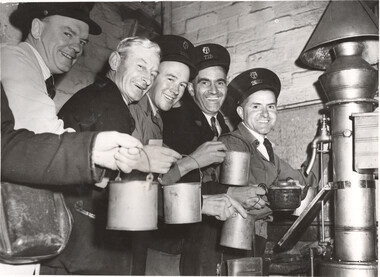 "Happy at their work" - 