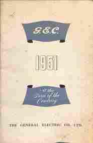 "GEC 1951 - At the turn of the Century"
