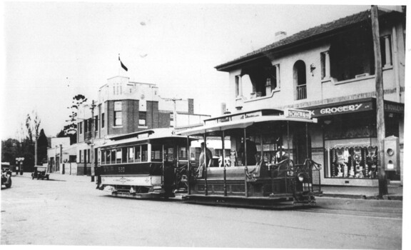 Cable tram 520 Collingwood terminus