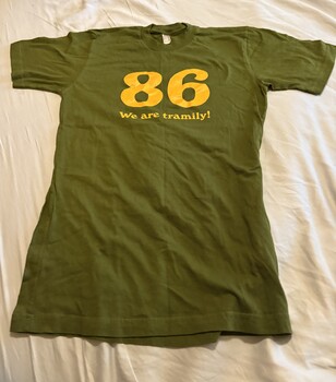 Polo shirt - "86 We are tramily"