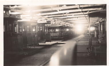 Clifton Hill depot - interior