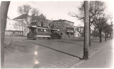Photograph - Cable tram Nicholson St, Eric Victor Copeman, 21-9-1938