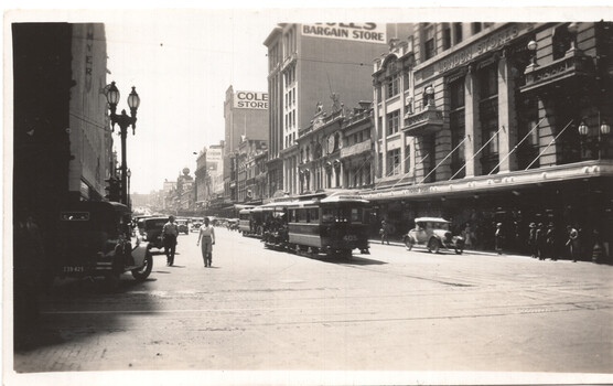 Cable tram 405 Bourke St