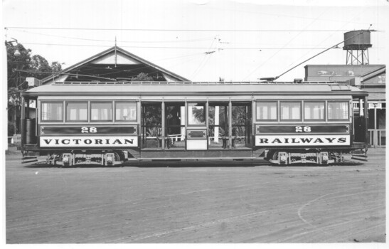 VR tram 28, Elwood depot