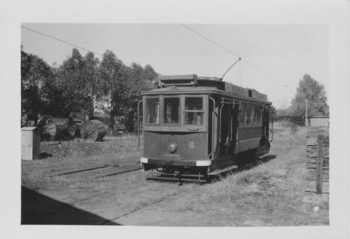 VR Tram 6 at Elwood Depot