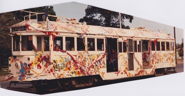 W2 class 336 art tram 