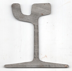 Rail Section - grooved tram rail