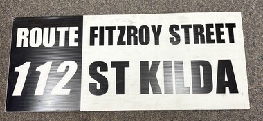 Route 112 - Fitzroy St St Kilda