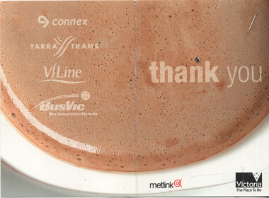 Thank you - free coffee voucher