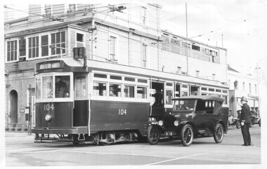 L class 104 Smith & Gertrude Sts filming