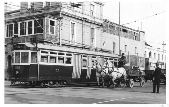 L class 106 Smith & Gertrude Sts filming