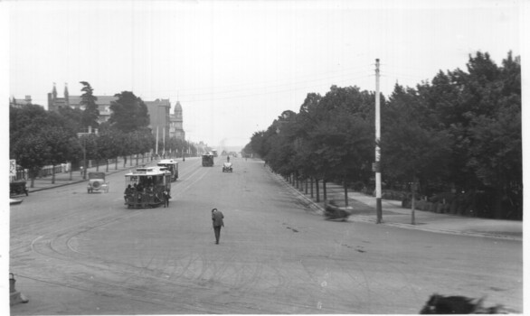 Set of two - Fitzroy St St Kilda - cable trams - 1
