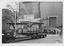 Low loader reversing into position at cnr Russell St and Little Lonsdale St