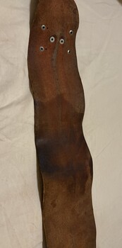 Conductor's bag waist strap - centre rear