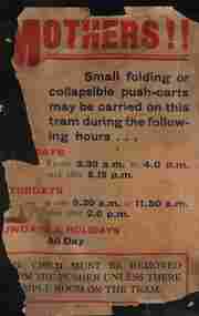 Poster - Carriage of small push-carts