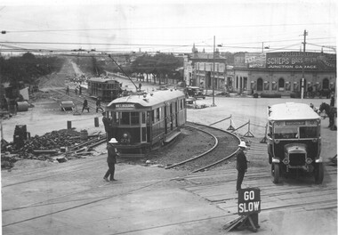 St Kilda Junction late Dec. 1925