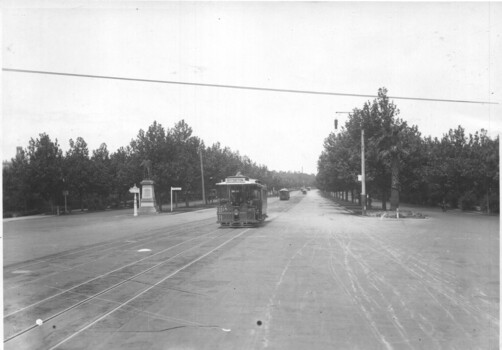St Kilda and City Road intersection - cable trams