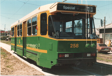 A1 class tram 258 Preston Workshops