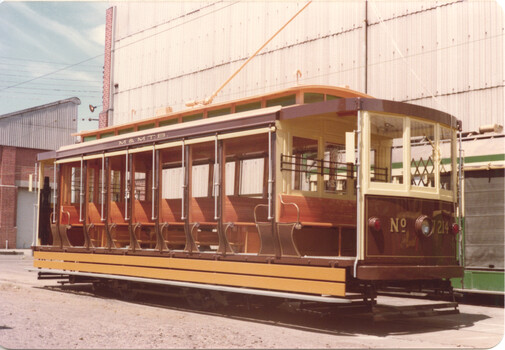 Trams X2 676 and V 214 Preston Workshops - 7