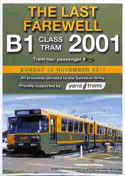 "The last Farewell, B1 2001"