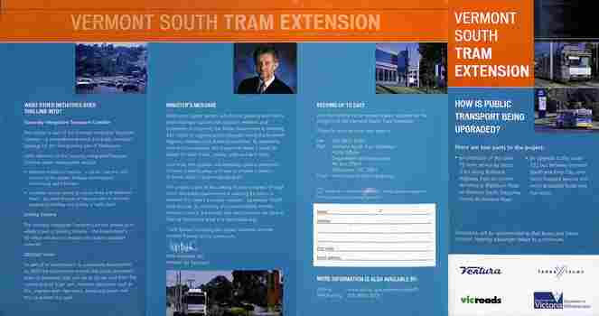 "Vermont South Tram Extension" - set of 2