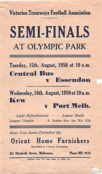 "Semi-finals at Olympic Park"