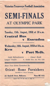 "Semi-finals at Olympic Park"