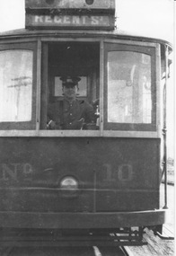 FNPTT tram 10 and driver destination Regent St, West Preston