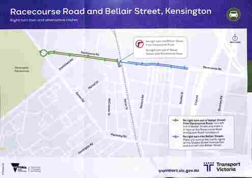 "Racecourse Road bridge Safety works, Kensington"