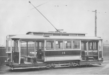 A class 14 at South Melbourne Depot