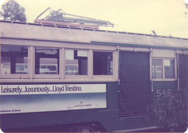 Tram W2 546 - Pantograph test car