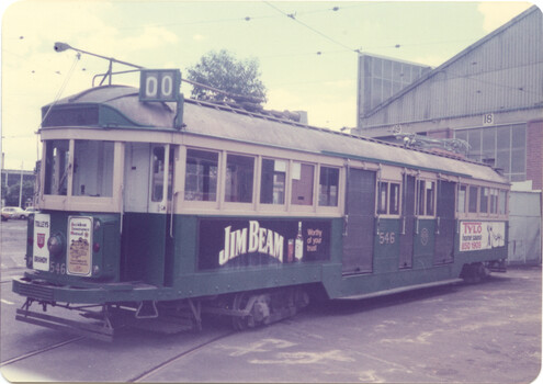 Tram W2 546 - Pantograph test car - 3