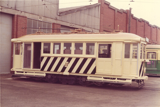 Service tram 11 Preston Workshops