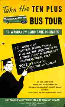 "Take the ten plus bus tour"