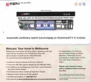 Metlink pamphlet