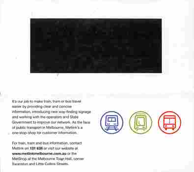 Metlink pamphlet
