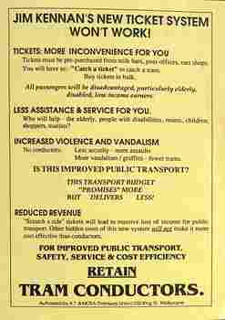 Jim Kennan's new ticket system wont work