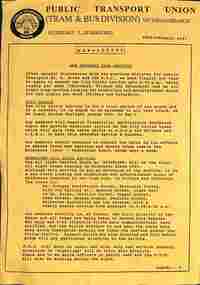 "PTU Newsletter" 28.2.1997 - page 1