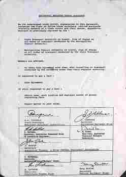 "Reciprocal Employee Travel Agreement"