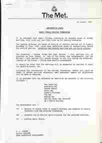 "Information paper - basic public holiday timetables"