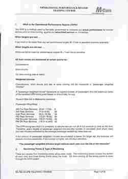 "M>Tram operational performance regime (OPR) training manual - page 3