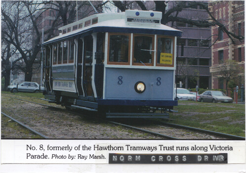 HTT No. 8 in Victoria Parade