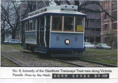 HTT No. 8 in Victoria Parade